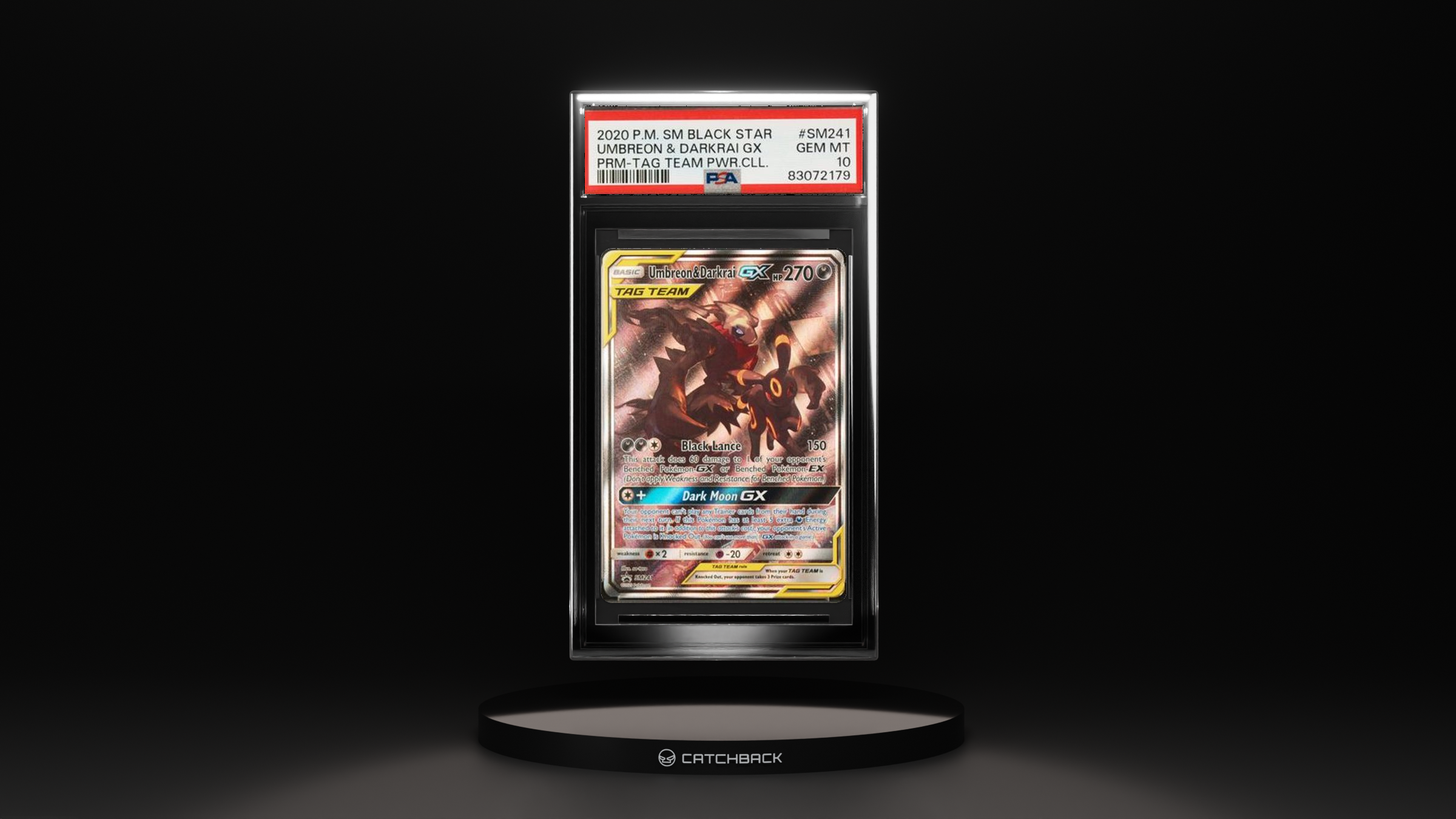 Umbreon & Darkrai Gx Prm-tag Team Pwr.cll.