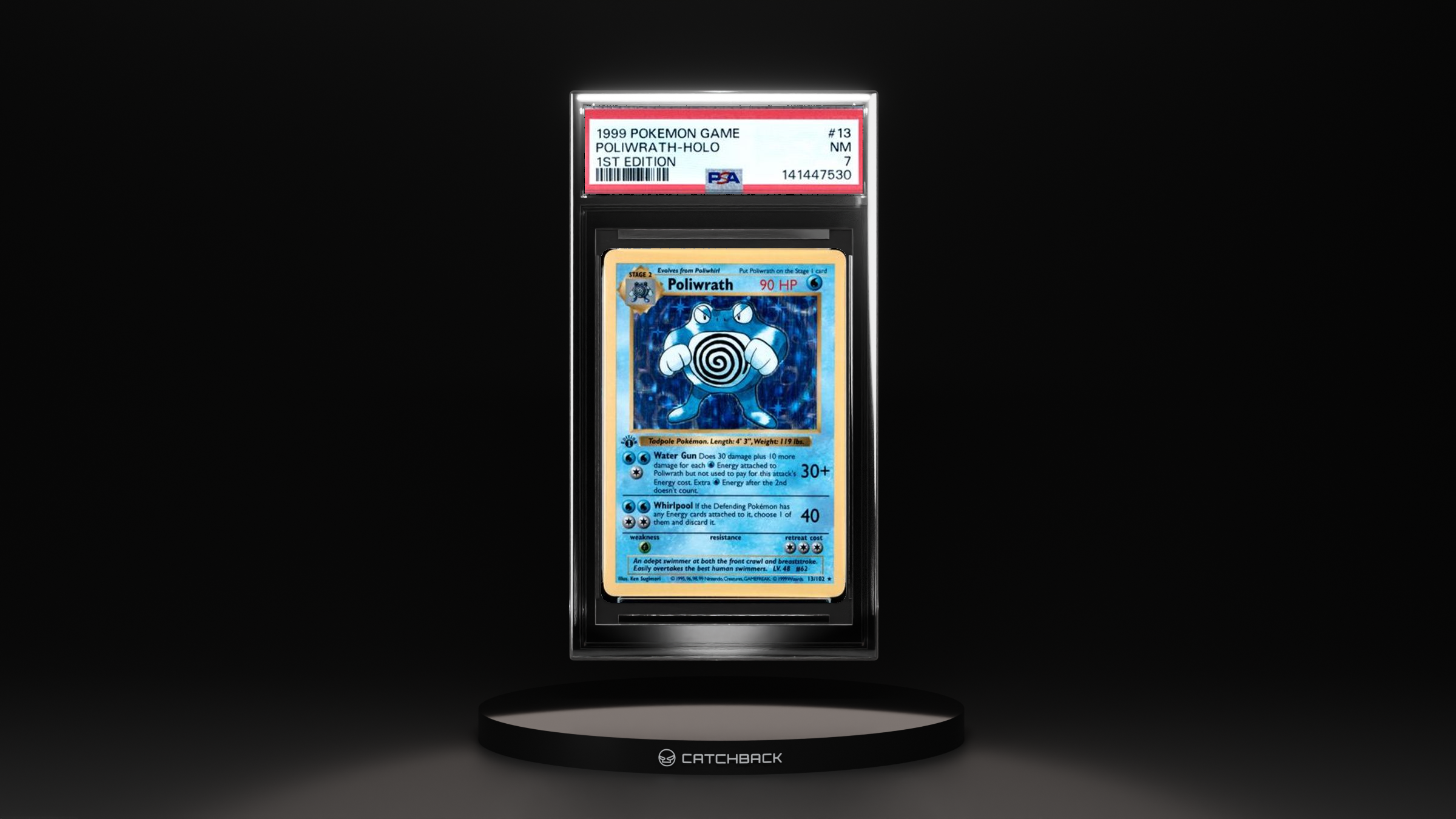 Poliwrath-holo 1st Edition