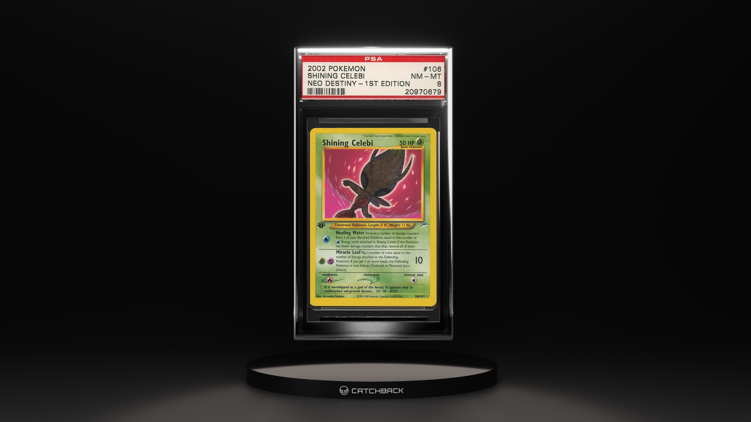 Shining Celebi 1st Edition
