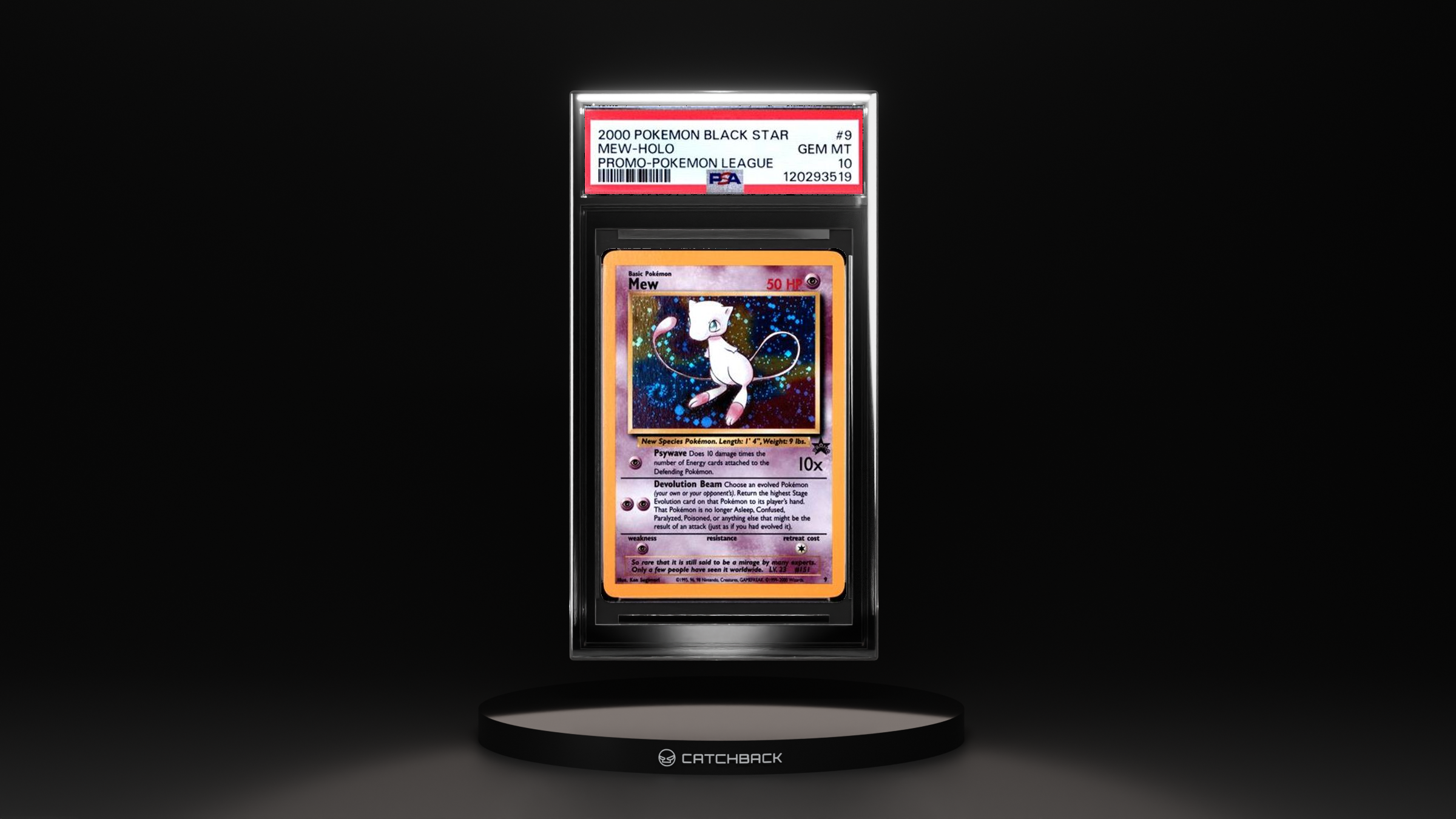 Mew-holo Promo-pokemon League
