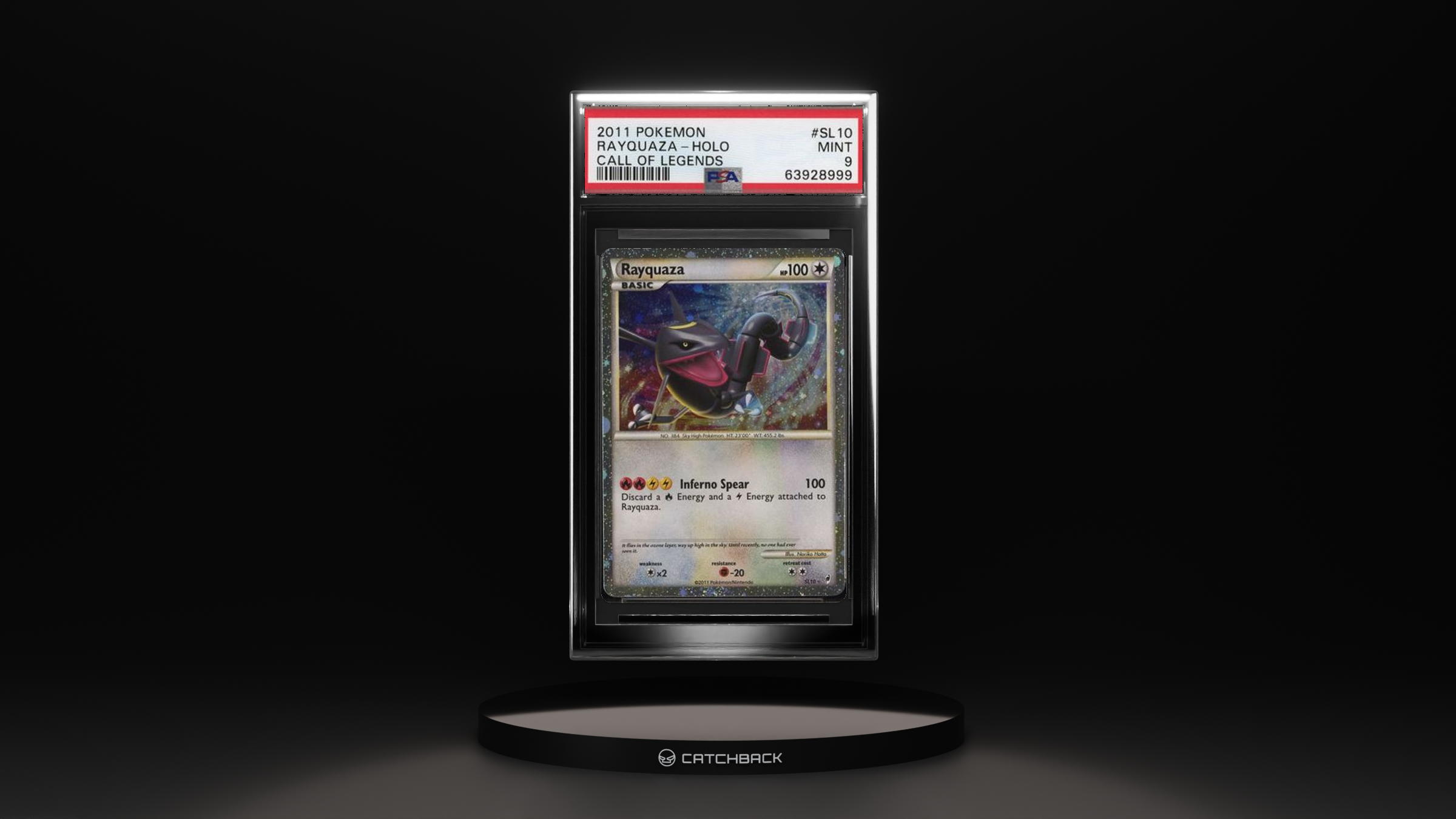 Rayquaza-holo Call Of Legends