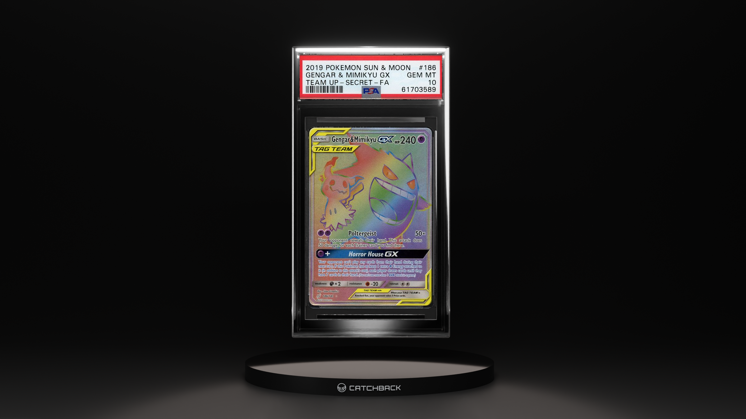 Gengar & Mimikyu Gx Team Up-secret-fa