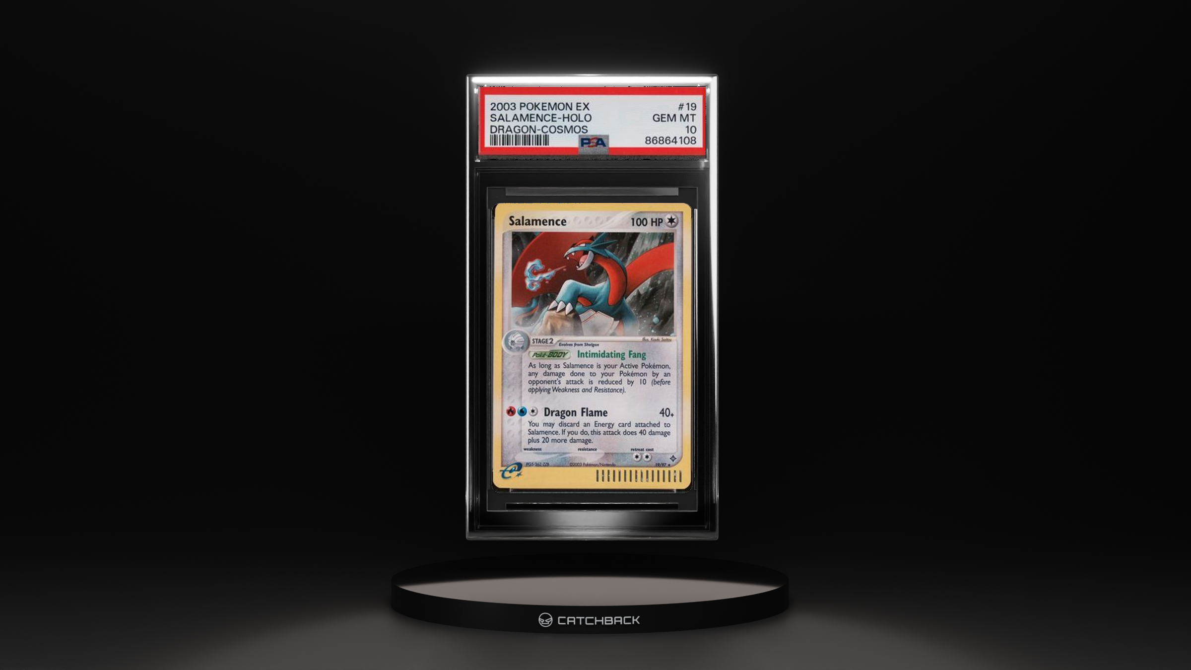 Salamence-holo Dragon-cosmos