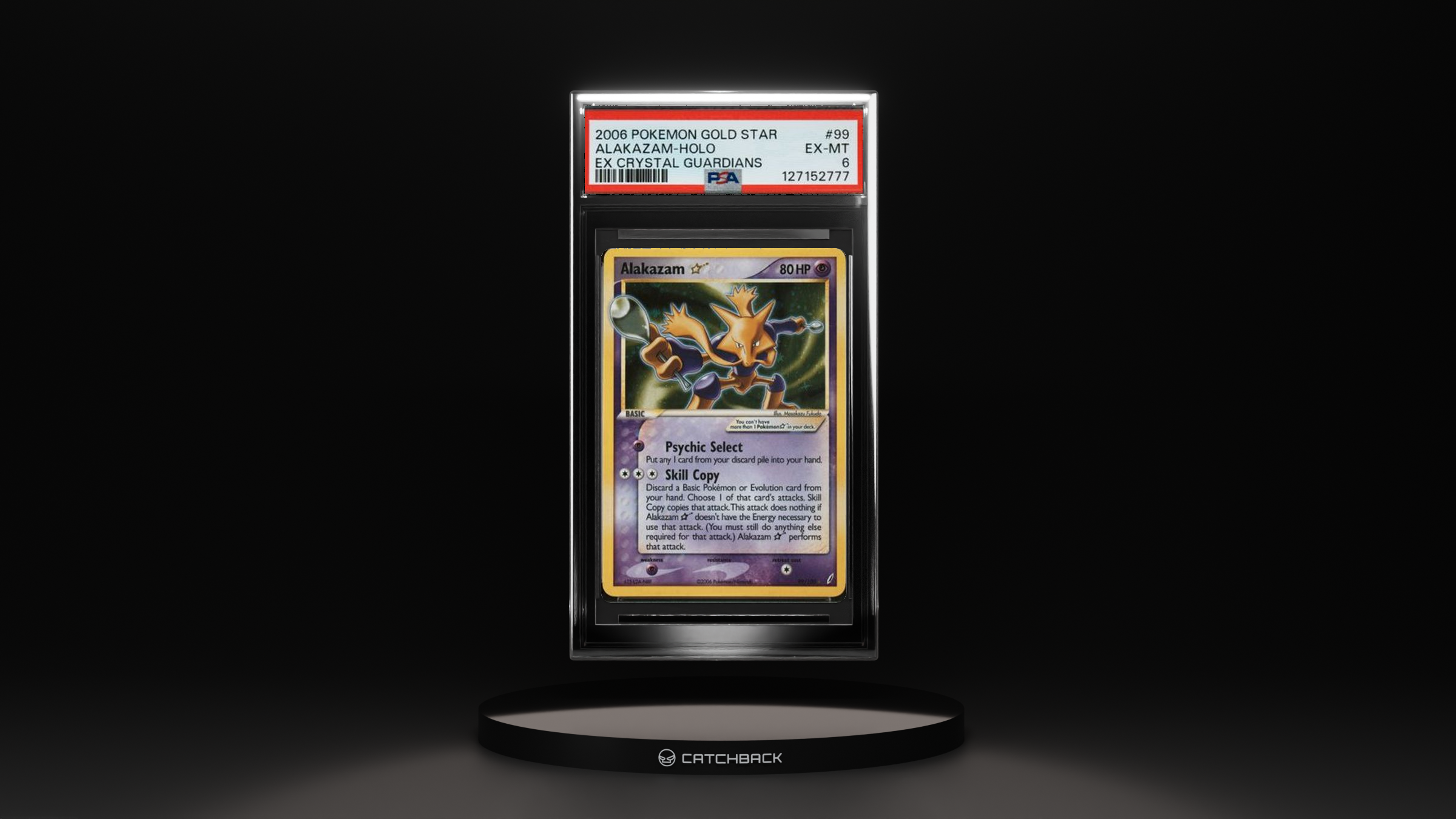 Alakazam-holo Ex Crystal Guardians