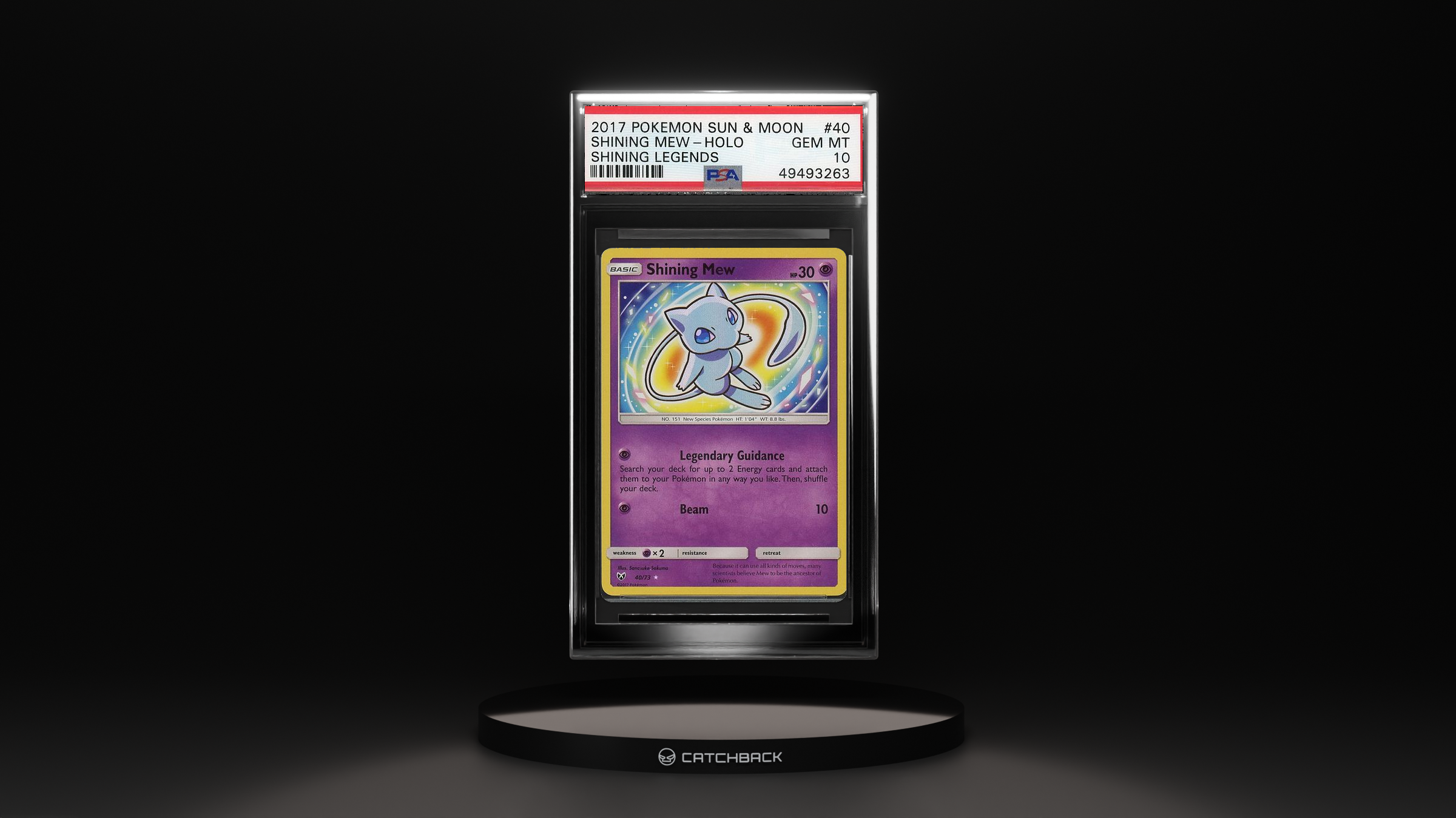 Shining Mew-holo Shining Legends