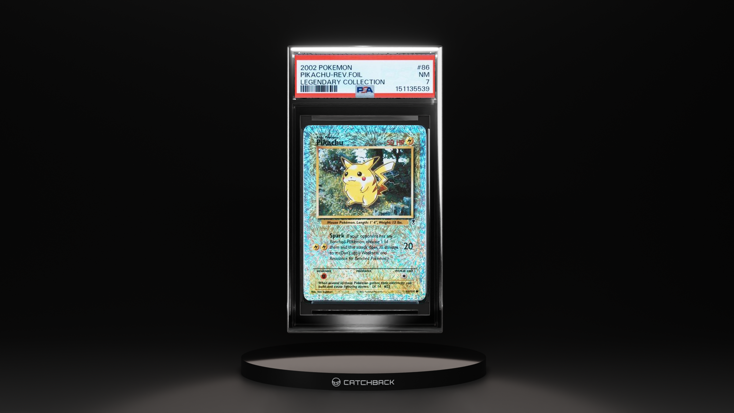 Pikachu-rev.foil Legendary Collection