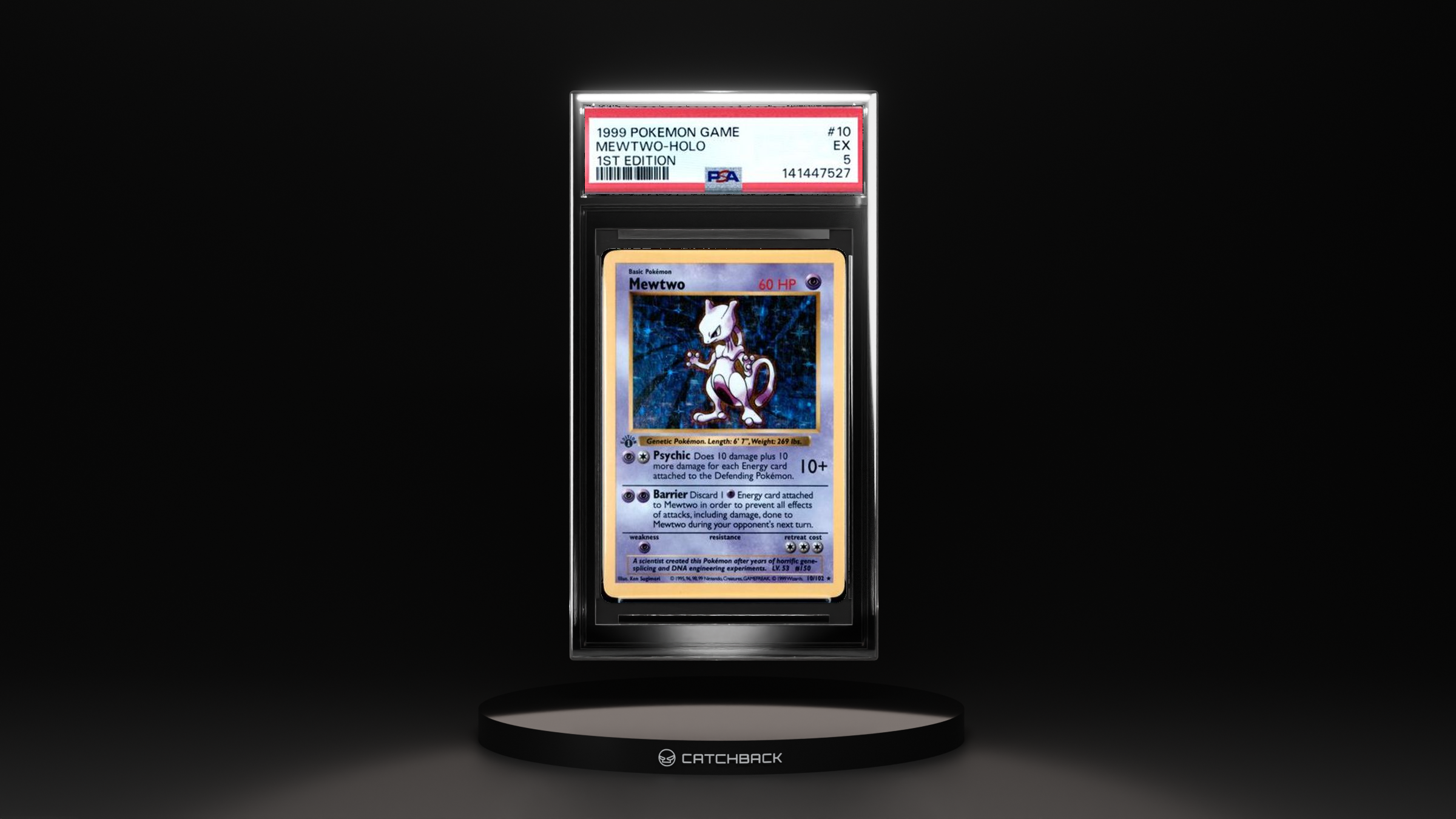 Mewtwo-holo 1st Edition