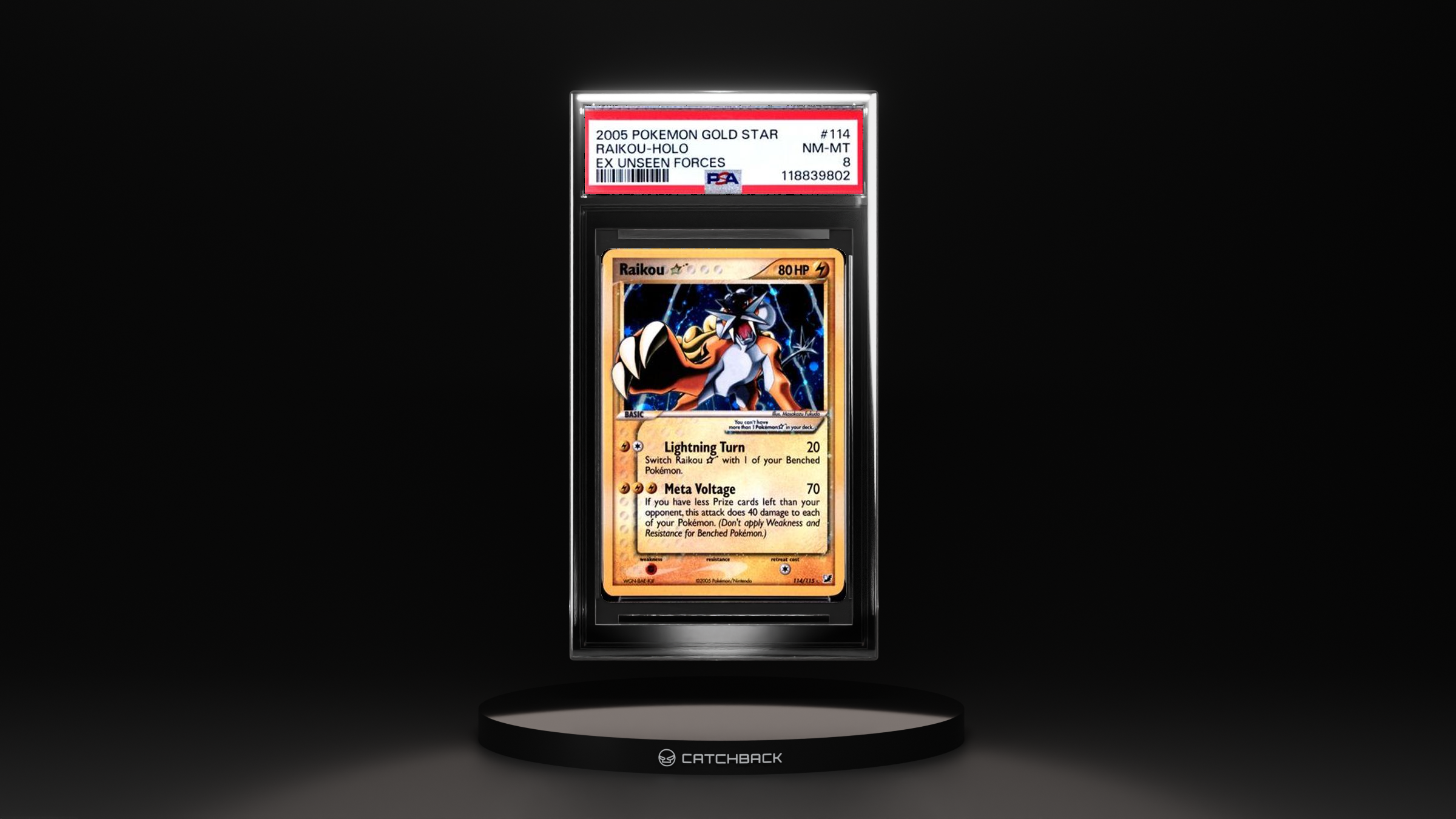 Raikou-holo Ex Unseen Forces