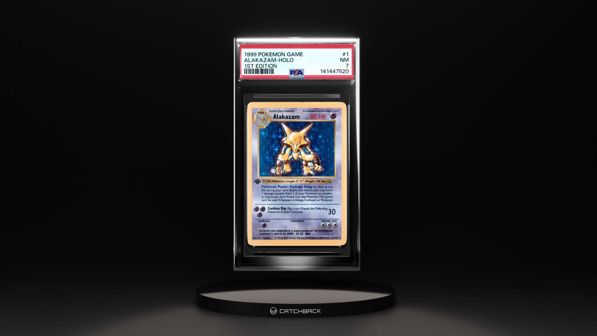 Alakazam-holo 1st Edition
