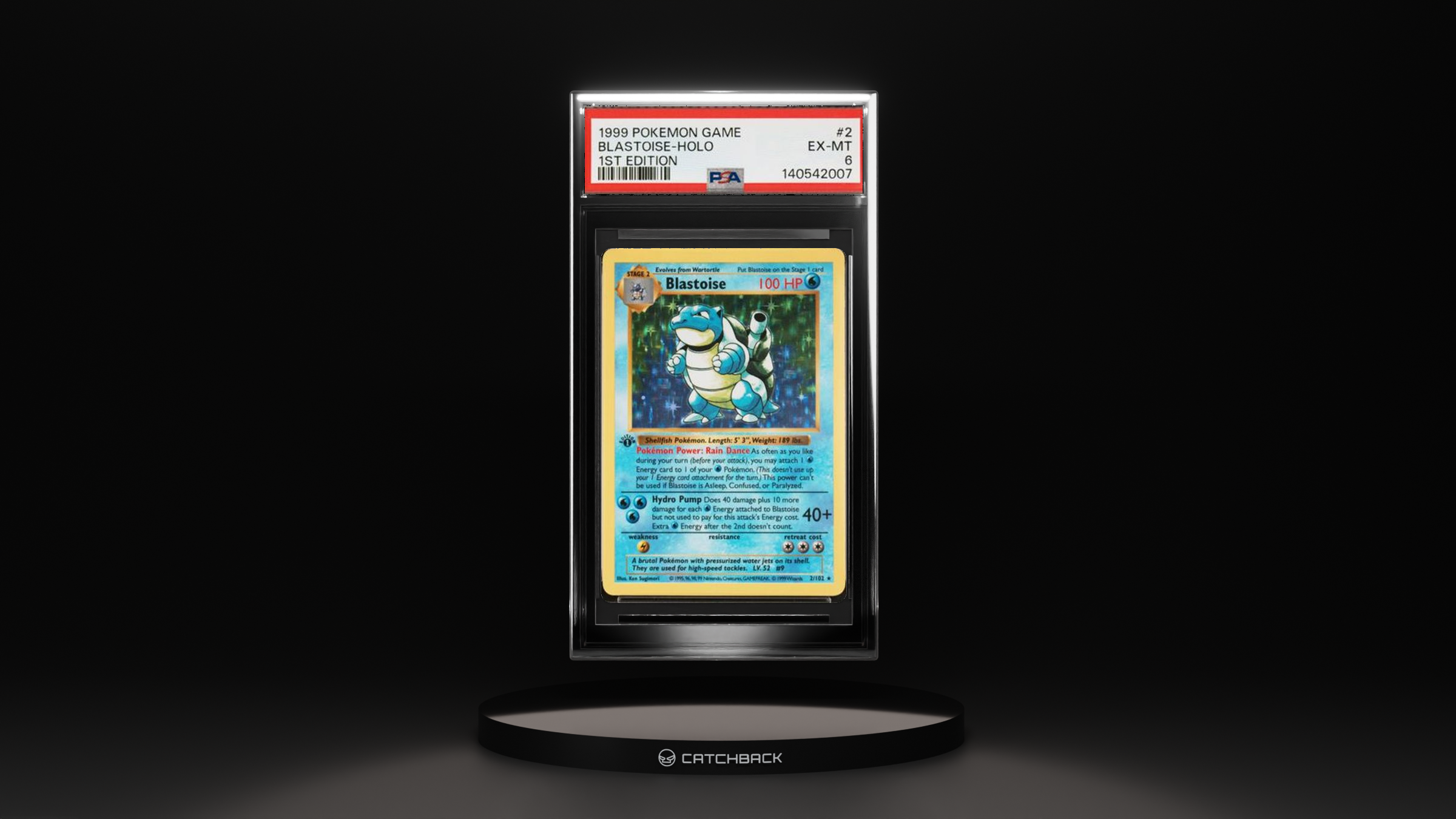 Blastoise-holo 1st Edition