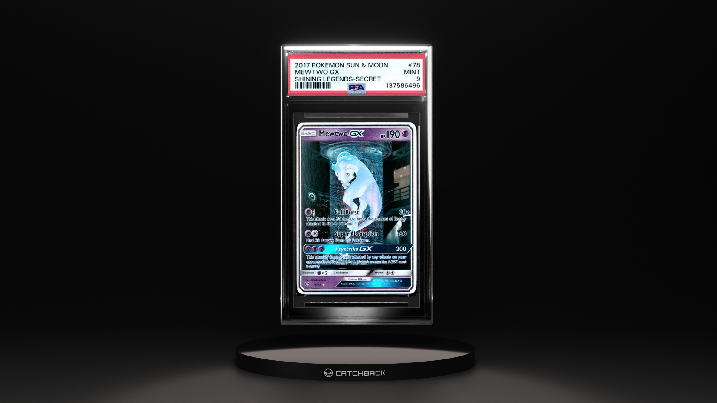 Mewtwo Gx Shining Legends-secret