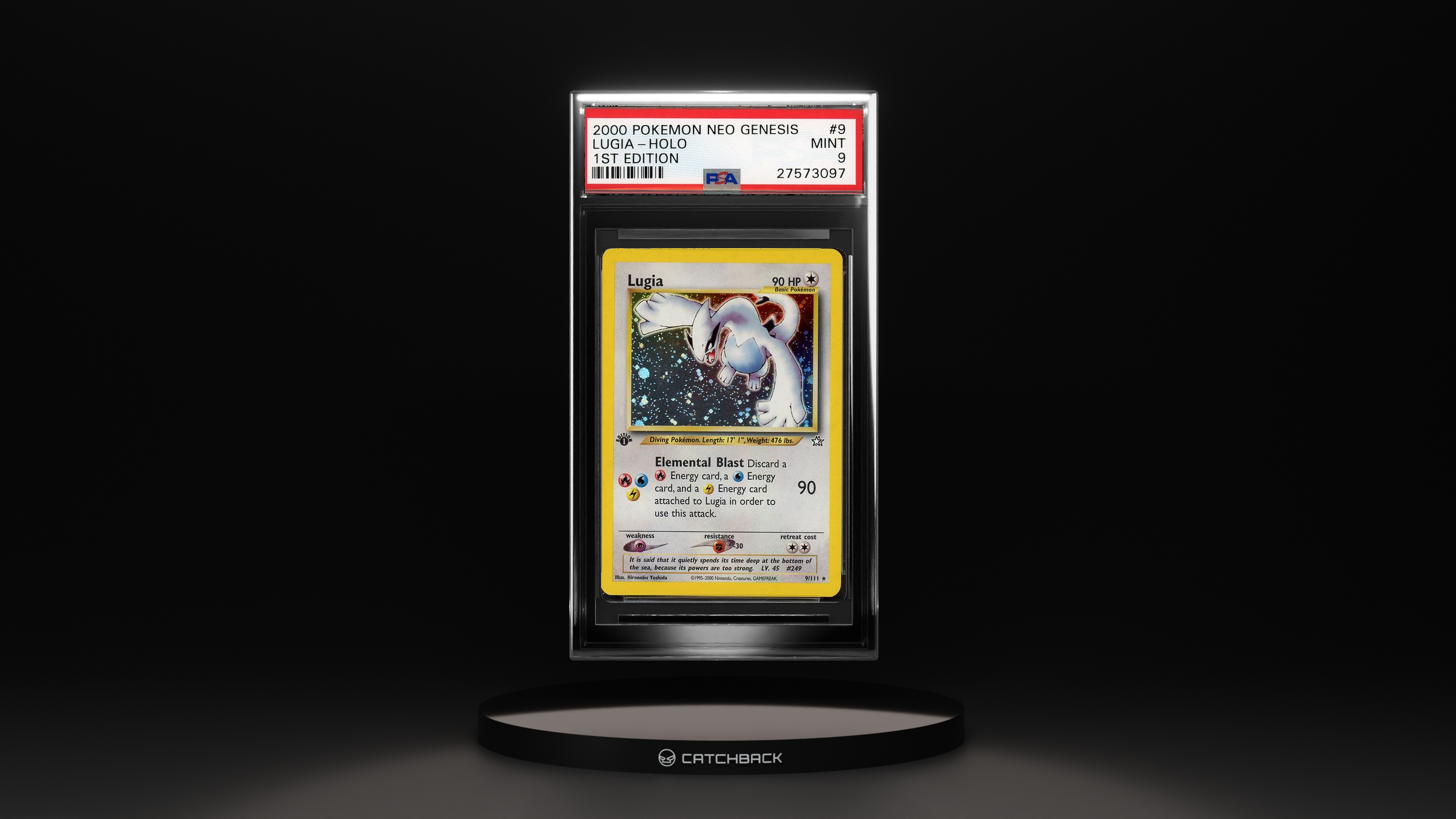 Lugia-holo 1st Edition