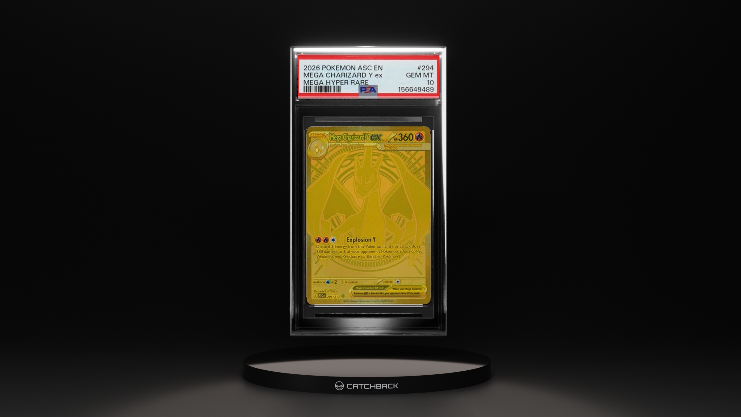 Mega Charizard Y Ex Mega Hyper Rare