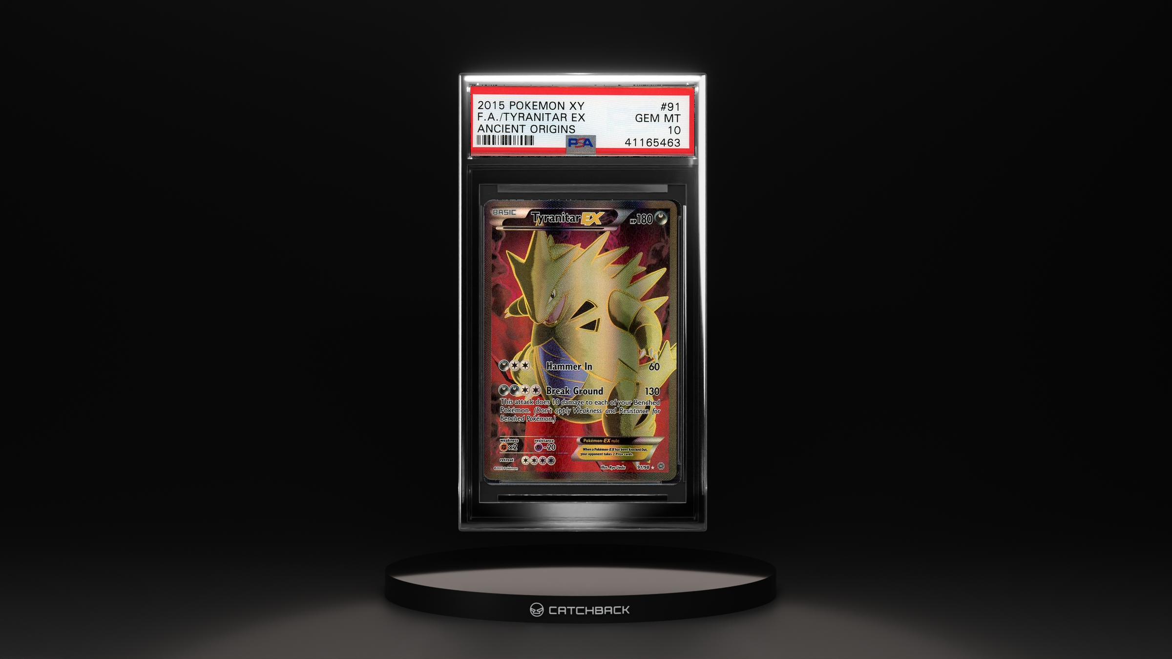 Fa/ Tyranitar Ex Ancient Origins