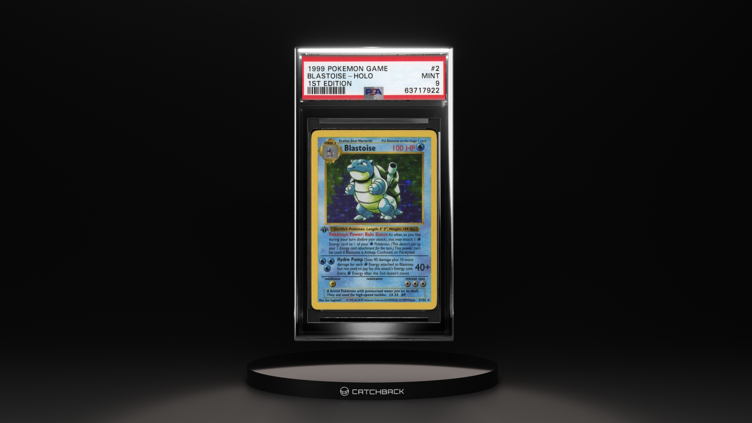 Blastoise-holo 1st Edition