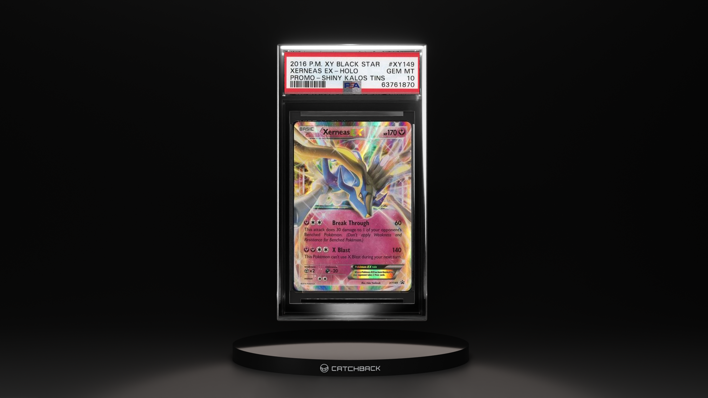 Xerneas Ex Promo-shiny Kalos Tin
