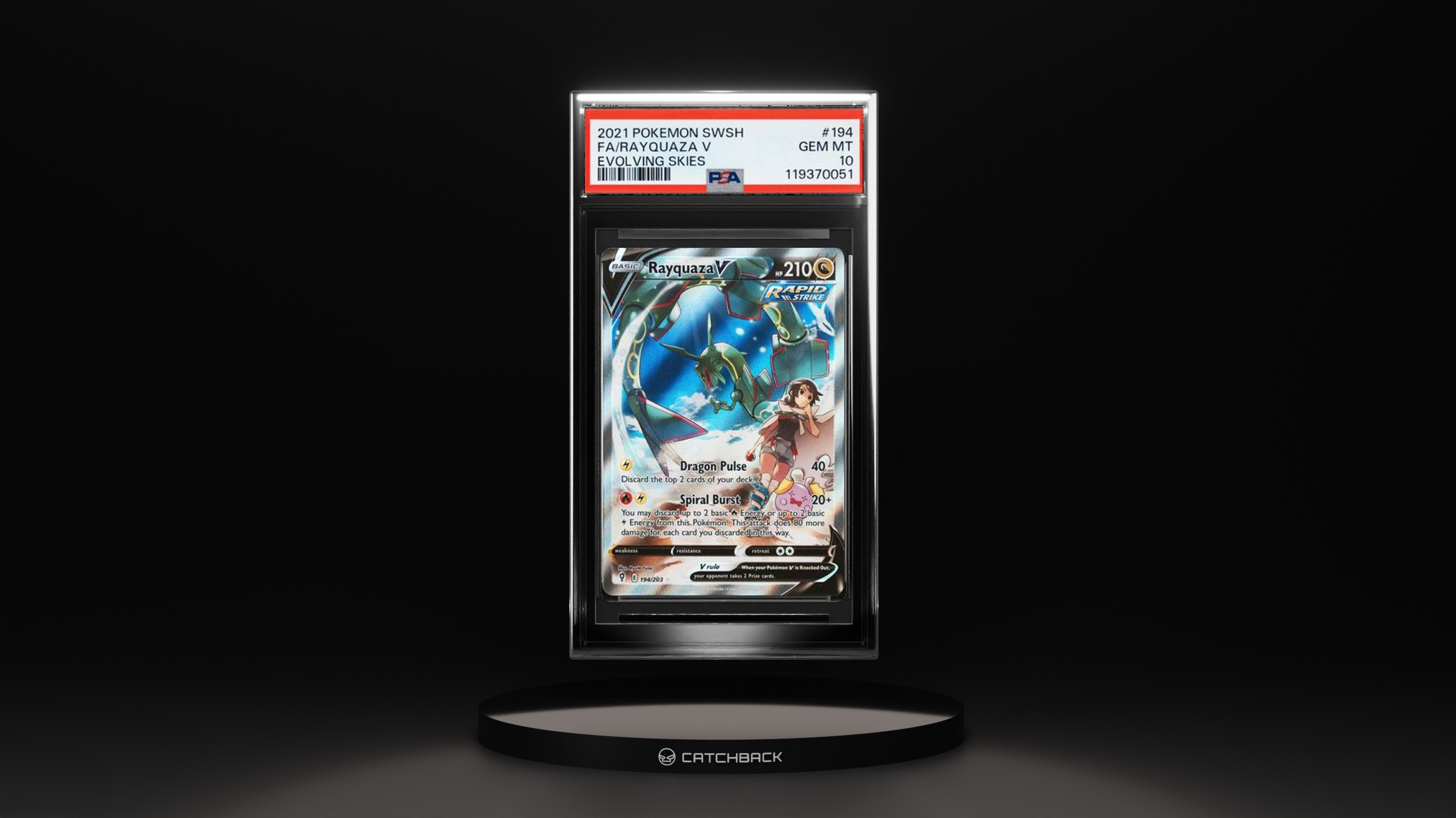 Rayquaza V Alternate Art