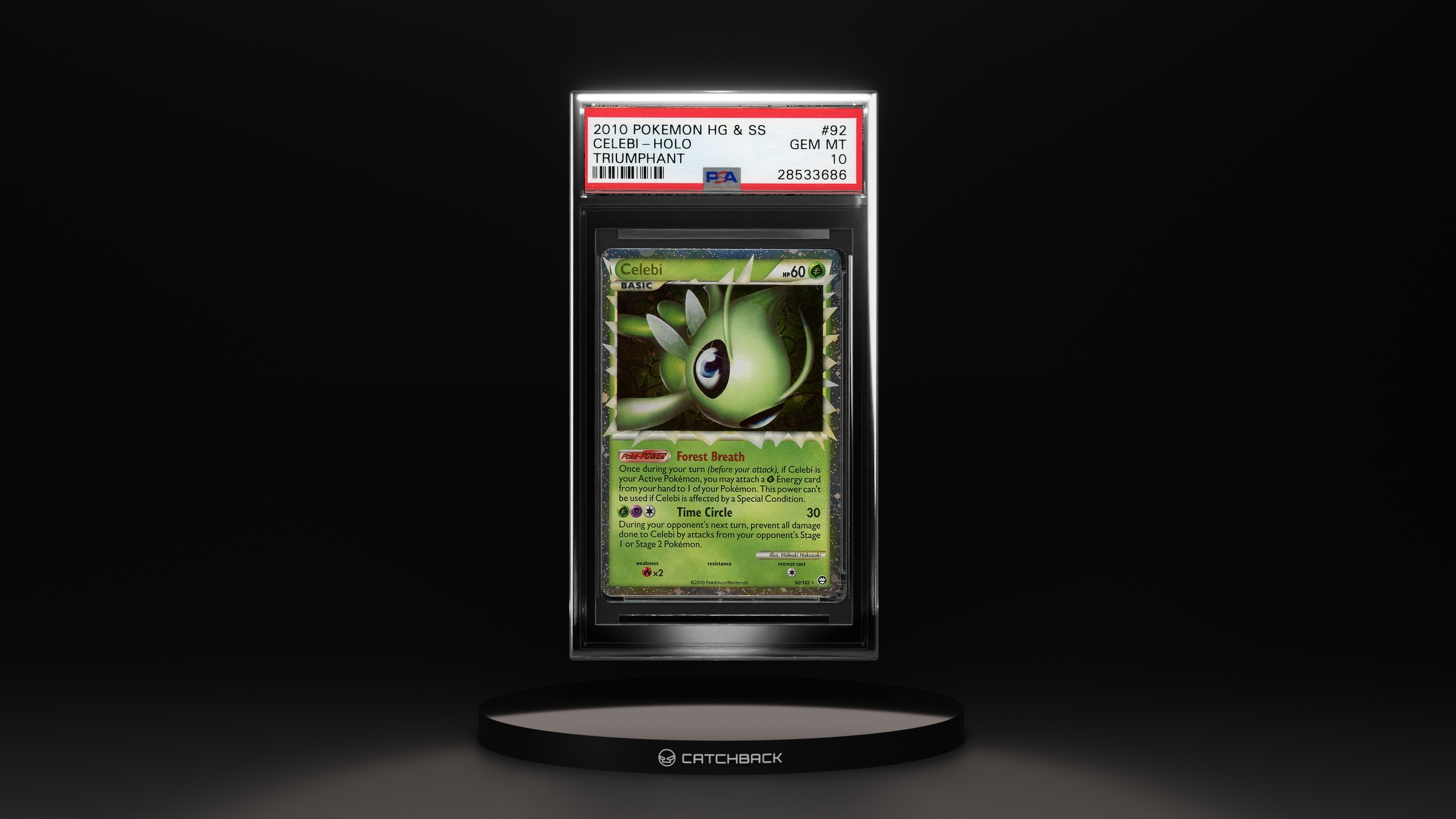 Celebi-holo Triumphant