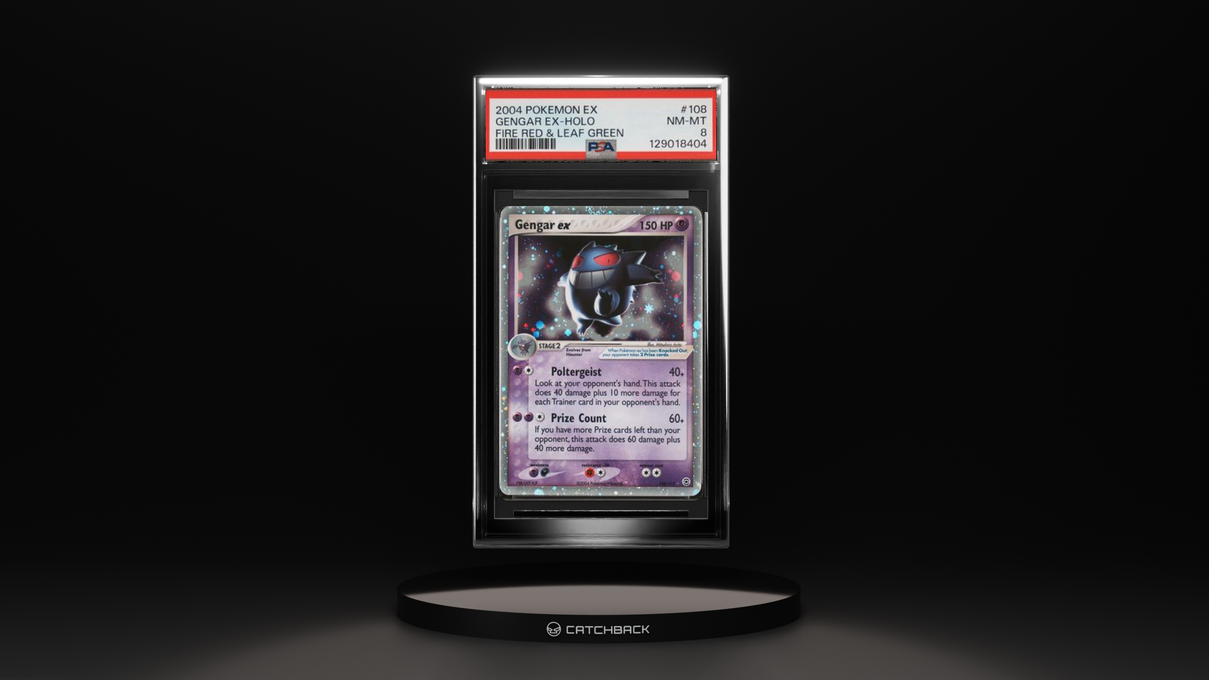 Gengar Ex-holo Fire Red & Leaf Green
