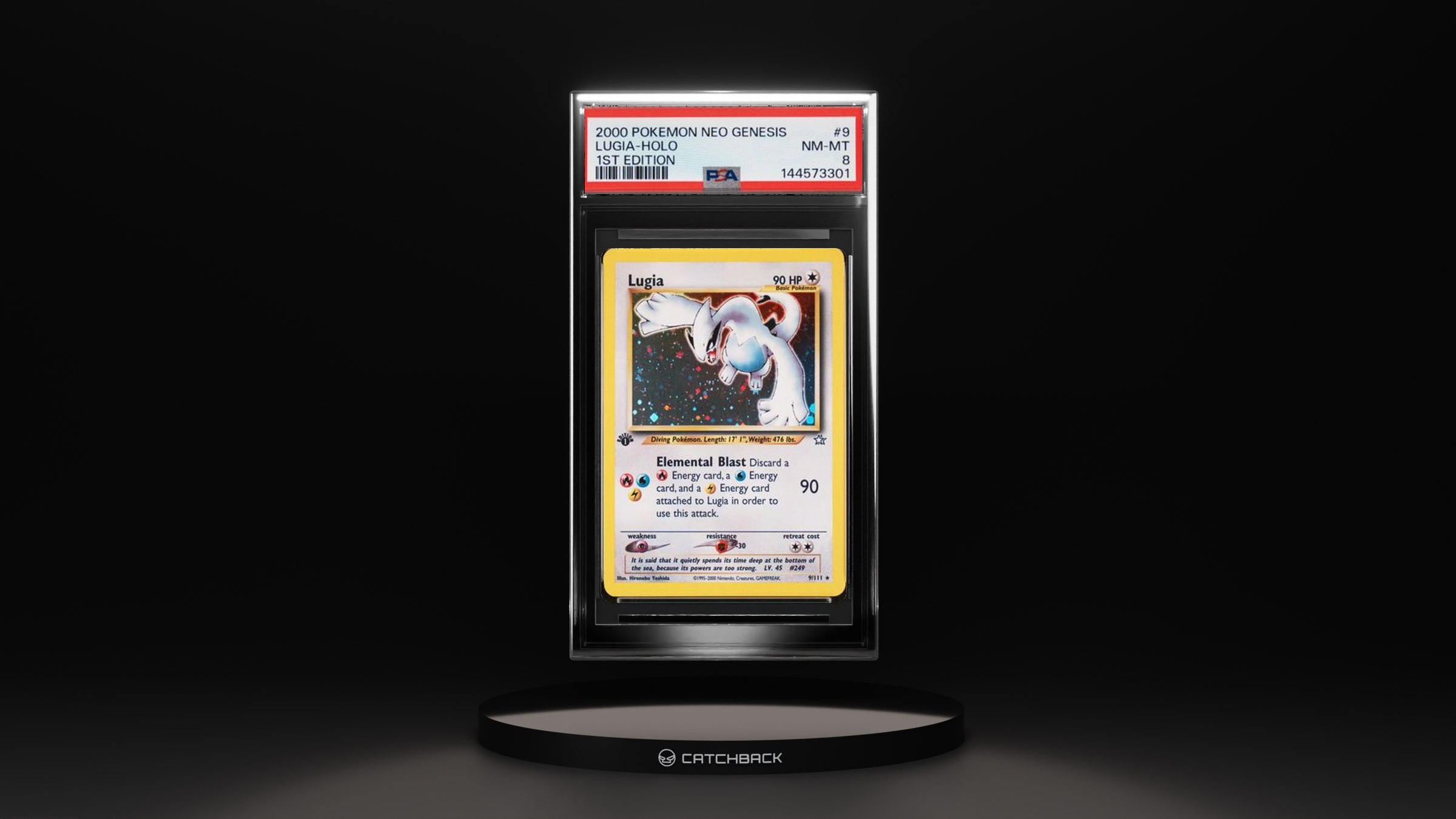 Lugia-holo 1st Edition