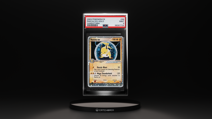 Raichu Ex-holo Sandstorm