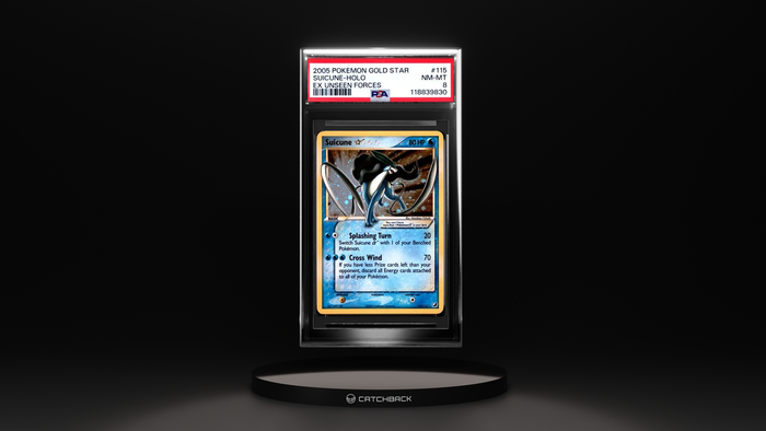 Suicune-holo Ex Unseen Forces