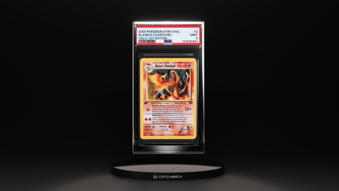 Blaine's Charizard Holo-1st Edition
