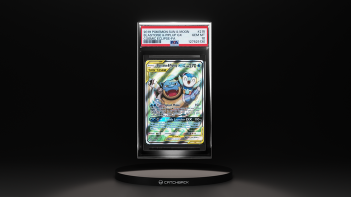 Blastoise & Piplup Gx Cosmic Eclipse-fa