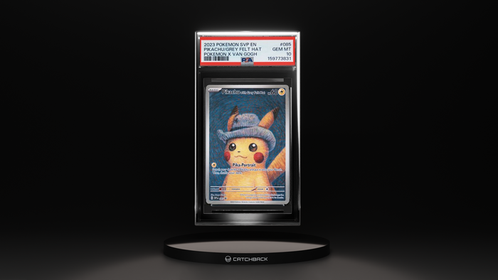 Pikachu/Grey Felt Hat