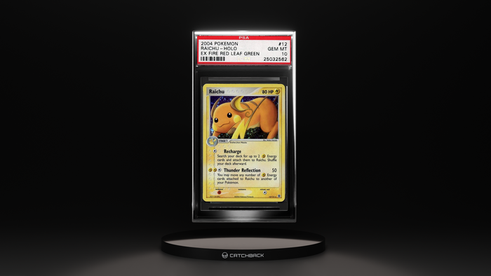 Raichu-holo Fire Red & Leaf Green