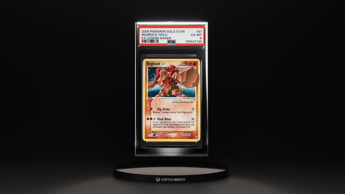 Regirock-holo Ex Legend Maker