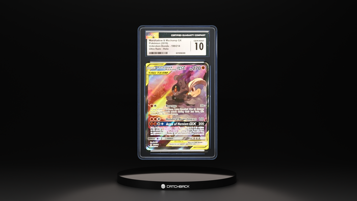 Marshadow & Machamp Gx Ultra Rare Holo
