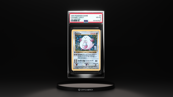 Chansey-holo 1st Edition