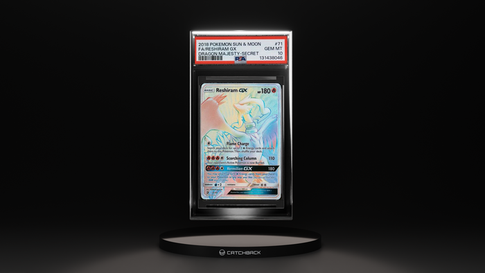 Fa/ Reshiram Gx Dragon Majesty-secret